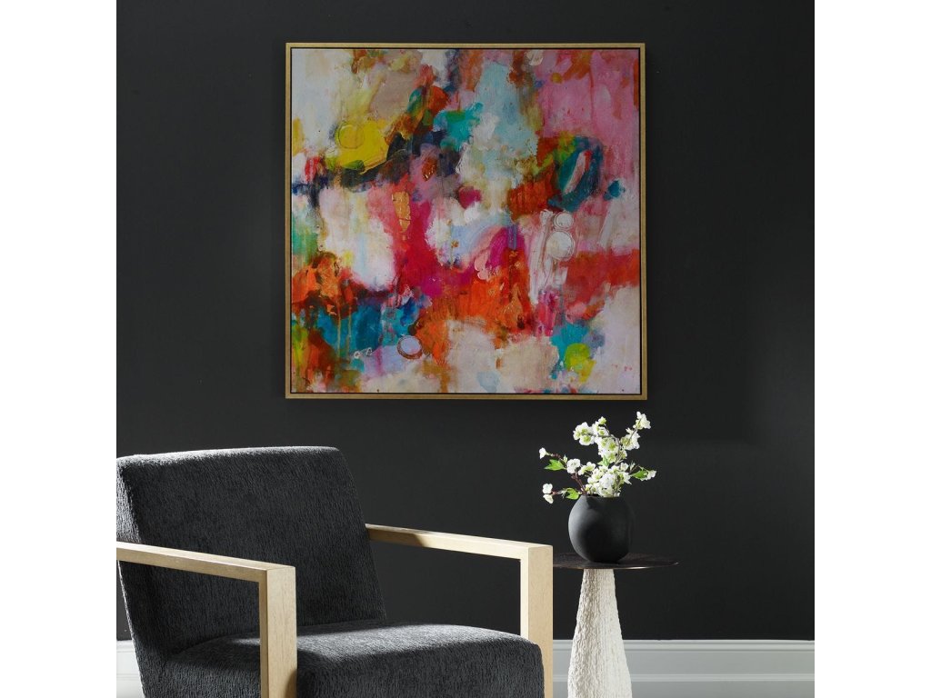 A Colorful Mindset Framed Canvas - image 1