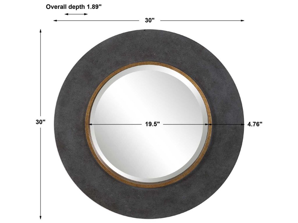 Saul Round Mirror - image 5