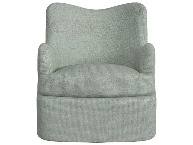 Chit Chat Swivel Chair - Criss Cross Sea Salt