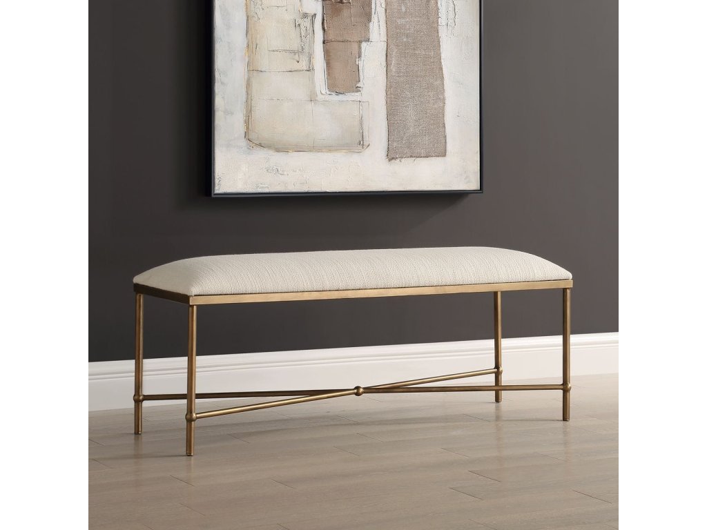 Avenham Bench, Gold - image 2