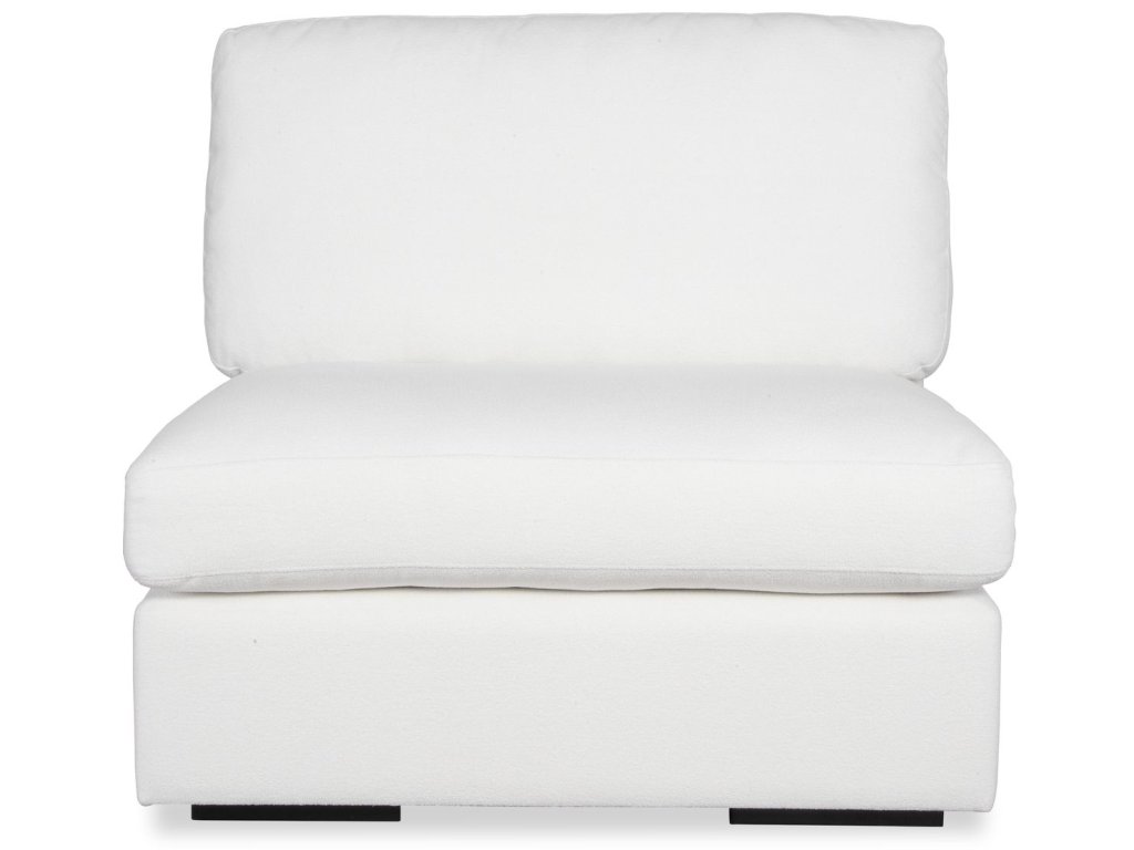 Refuge Sofa, Armless, Arctic White - main image