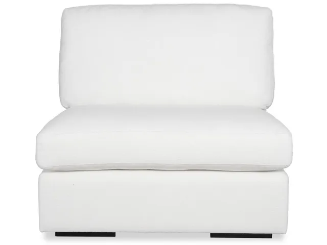 Refuge Sofa, Armless, Arctic White