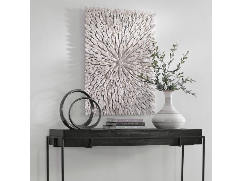 Bahama Wood Wall Decor, Whitewashed - image 2