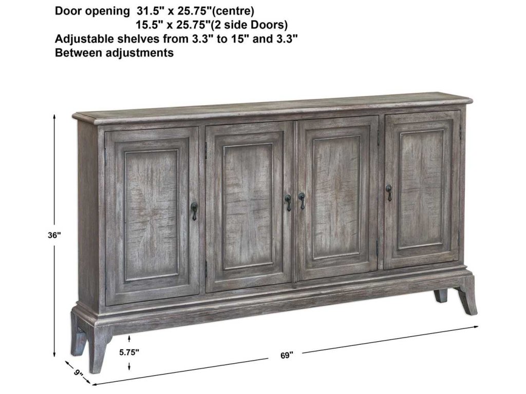 Nyle 4 Door Cabinet - image 7