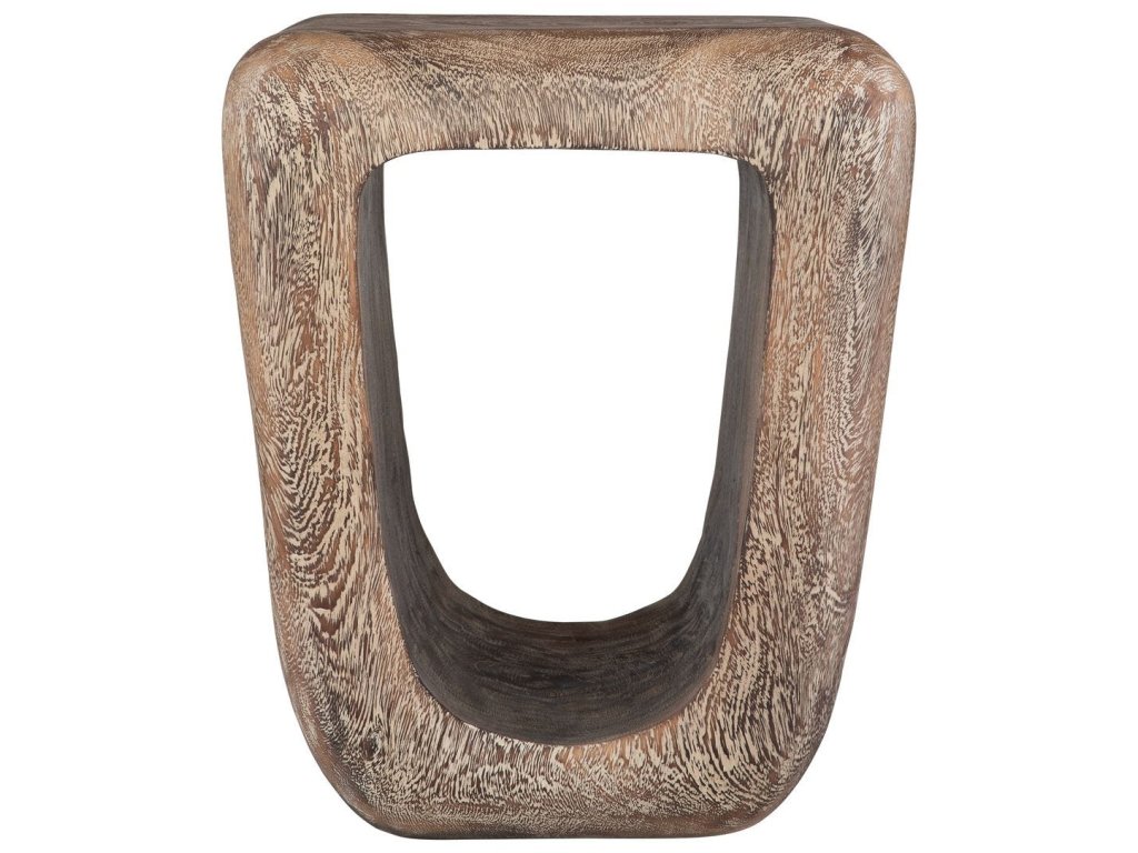 Loophole Accent Stool, Bleached Wash - image 3