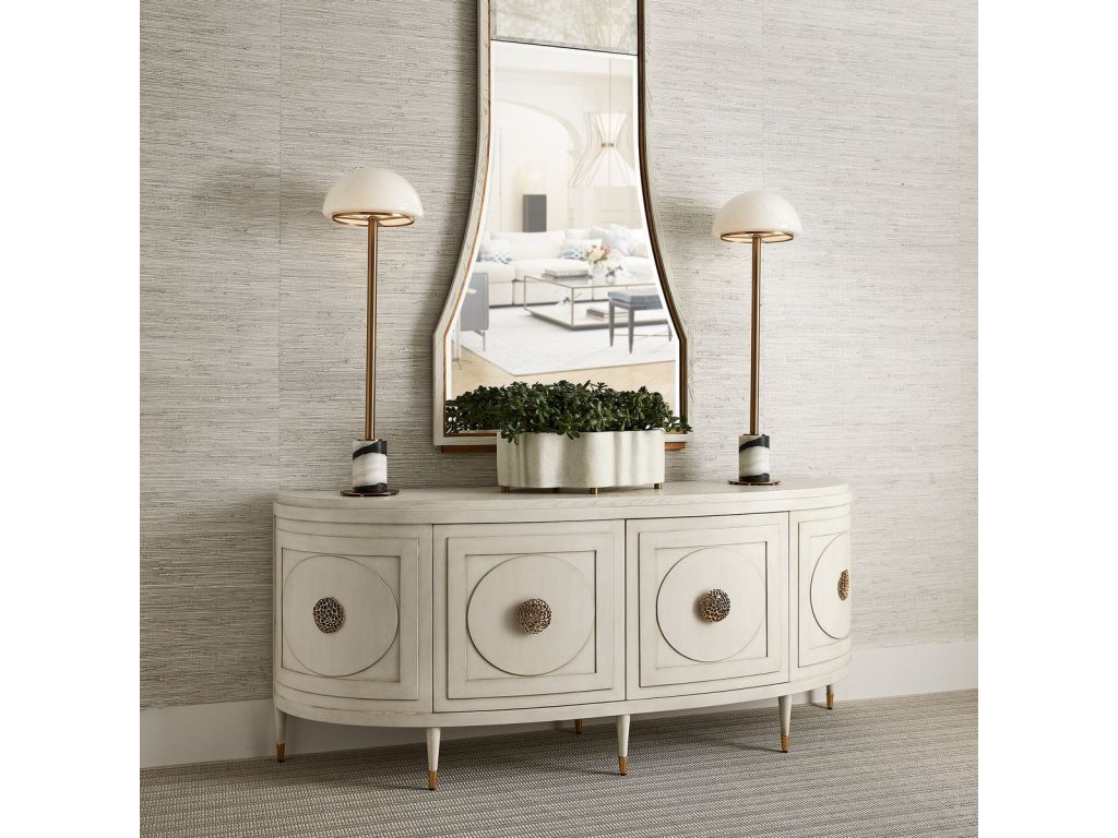 Paris 77 Inch Console Cabinet - White - image 1