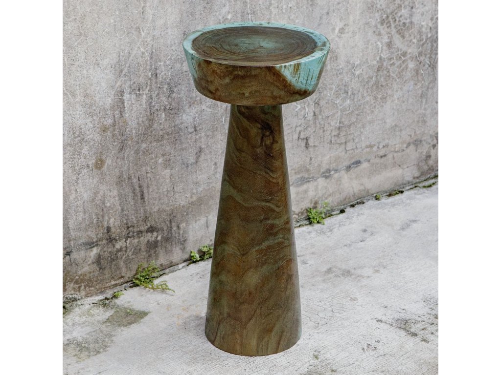 Mano Drink Table, Blue-Green - image 2