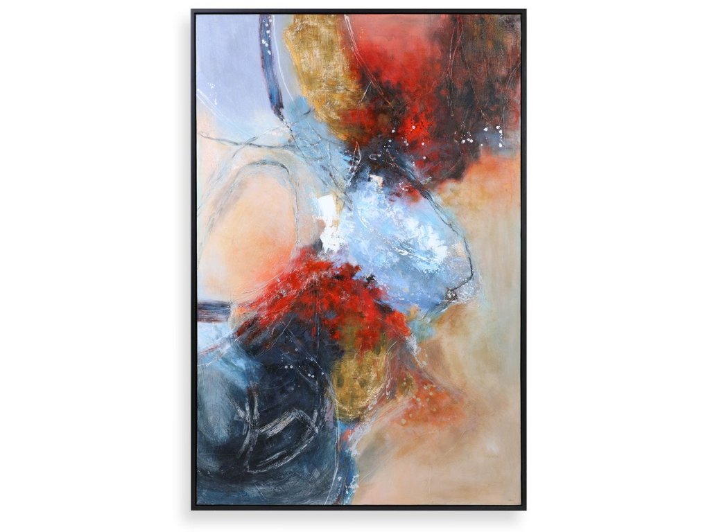 Summer Sunset Hand Painted Canvas - main image