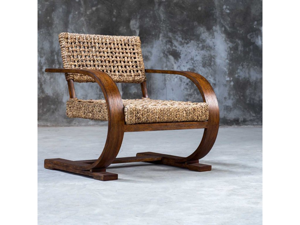 Rehema Accent Chair, Pecan - image 3