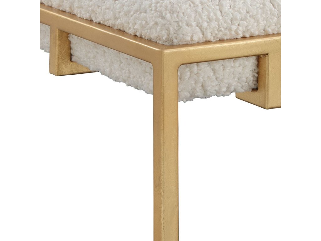 Paradox Small Bench, Gold - image 4