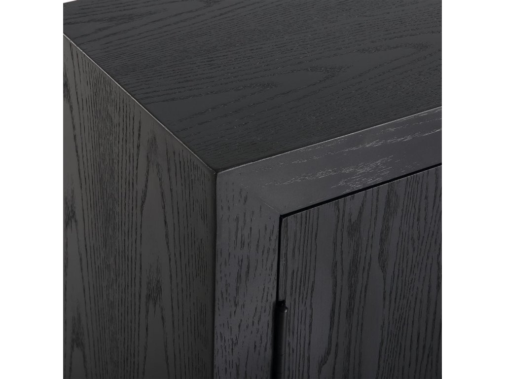 Front Range 2 Door Cabinet, Black - image 6