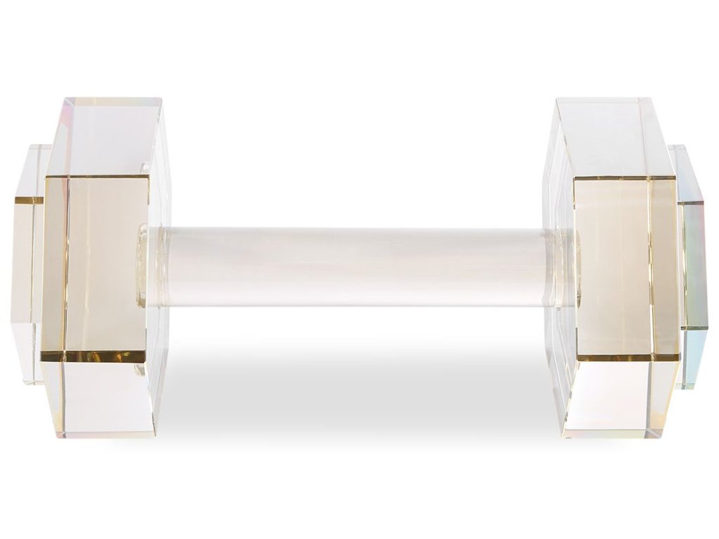 Dumbbell Sculpture - Crystal - main image