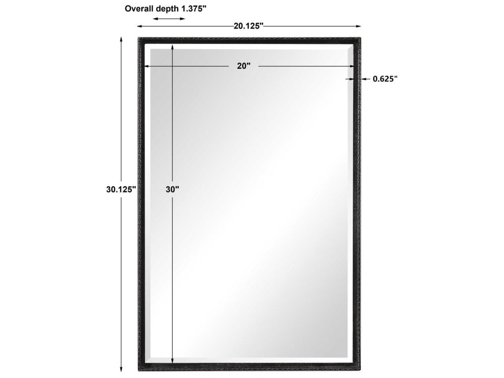 Callan Vanity Mirror, Black - image 6