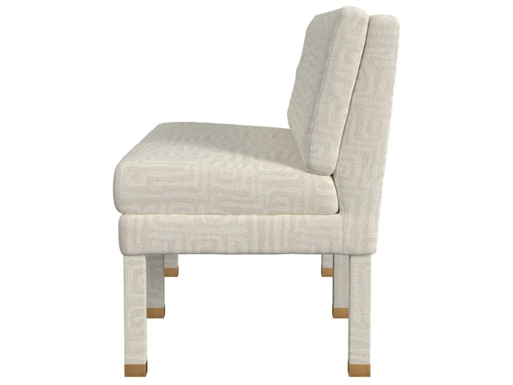 Approach The Bench Banquette, 52" - Maze Oyster - image 2