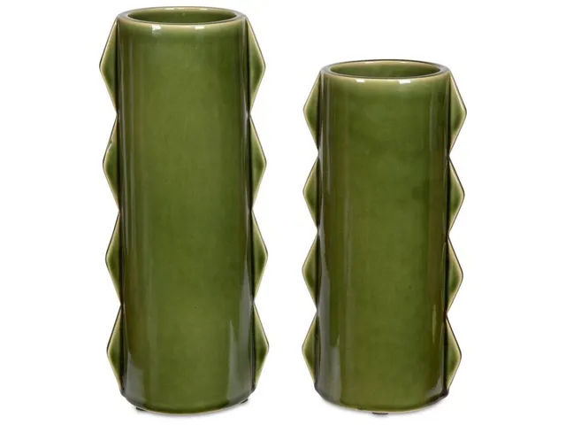Meander Outdoor Vases, S/2