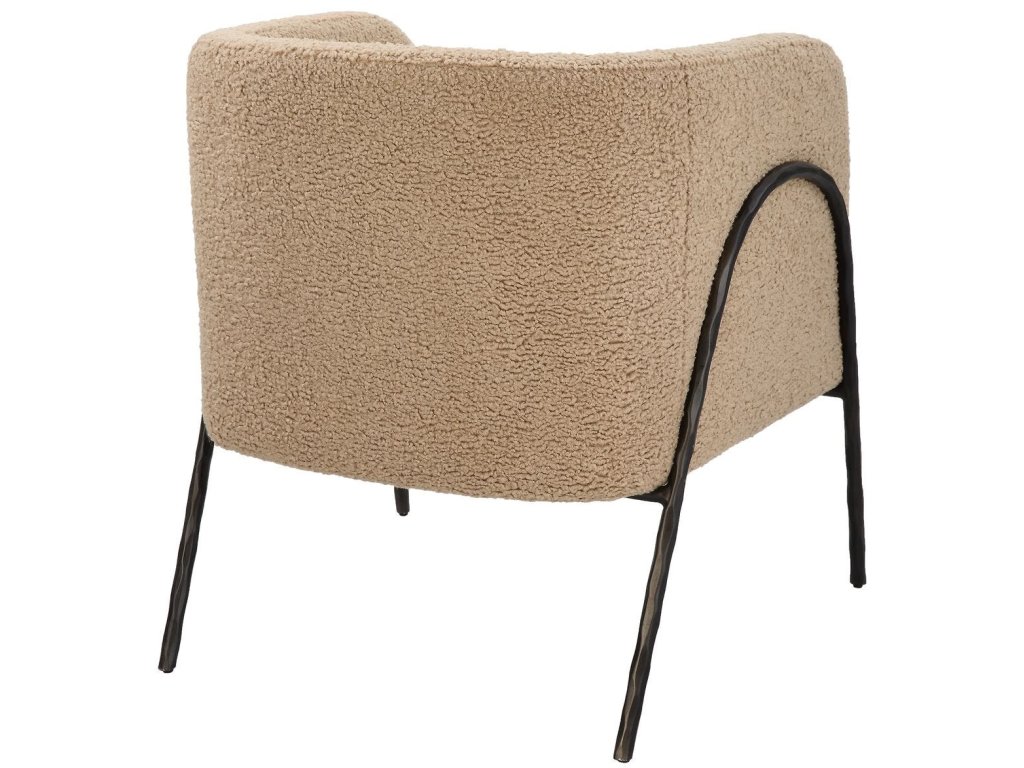 Jacobsen Accent Chair, Latte Shearling - image 4