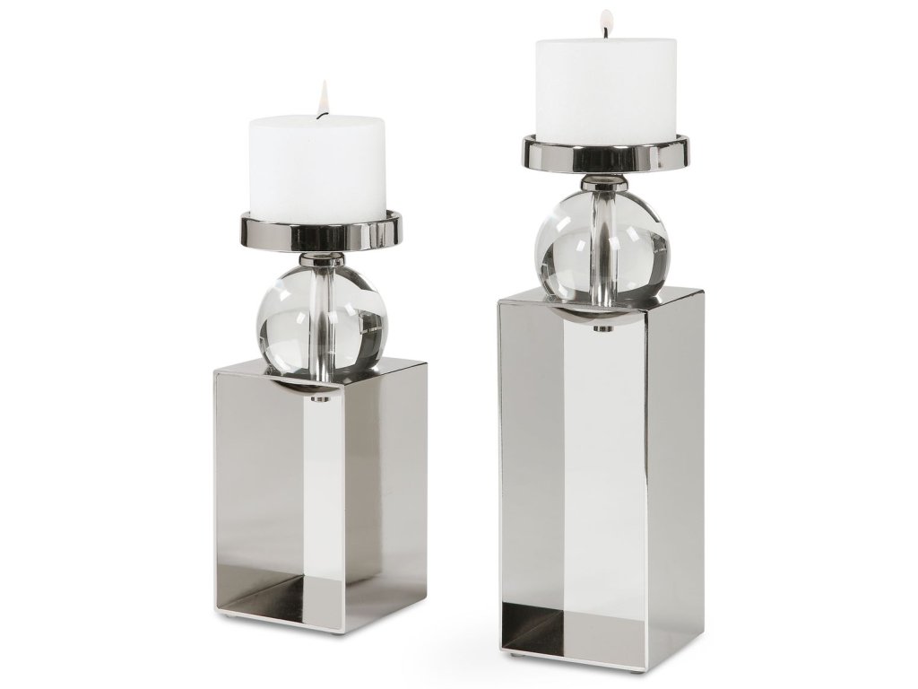Lucian Candleholders, S/2 - main image
