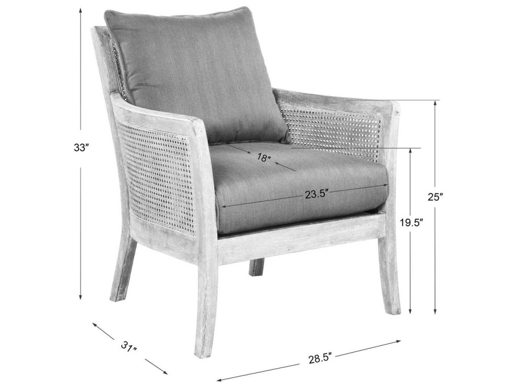 Encore Armchair, Gray - image 7