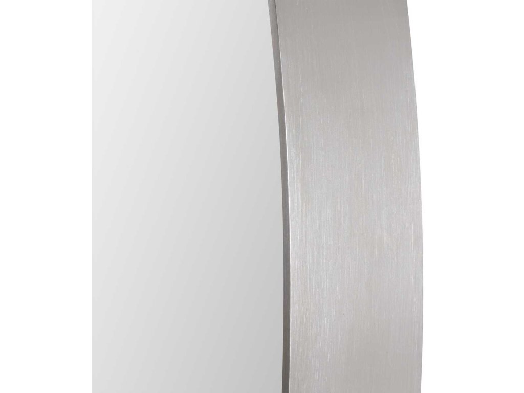 Pursley Oval Mirror, Nickel - image 2