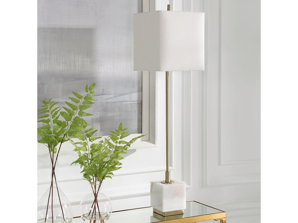 Escort Buffet Lamp, Brass - image 6