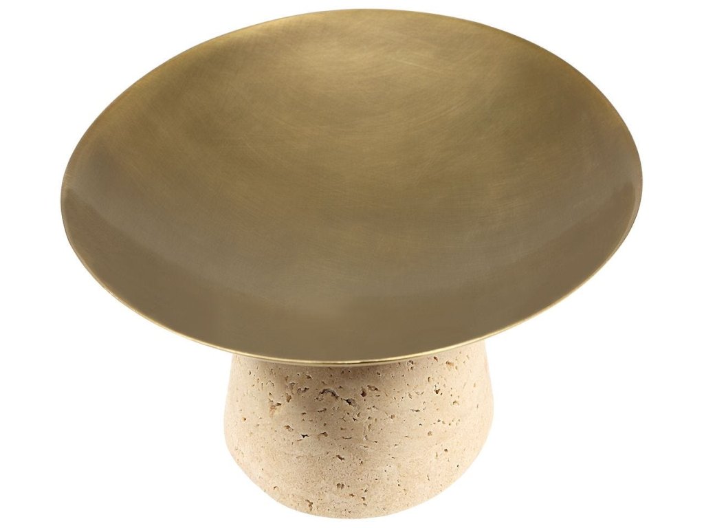 Coup De Grace Low Bowl - Travertine - image 4