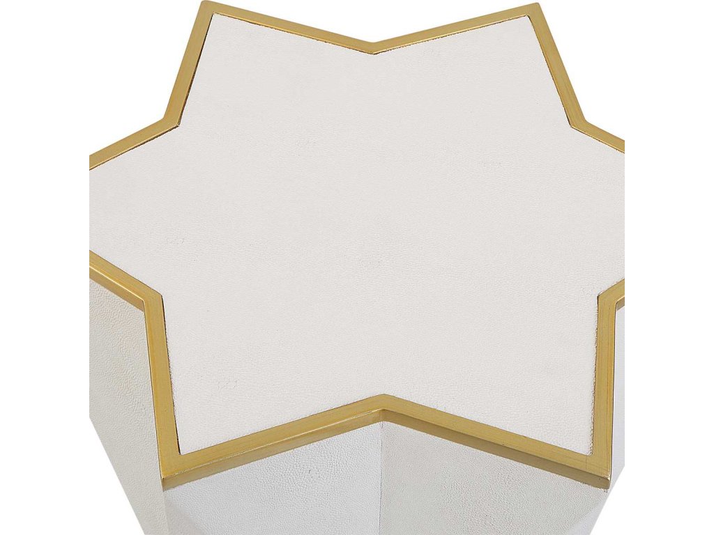 Capella Accent Table, White - image 3
