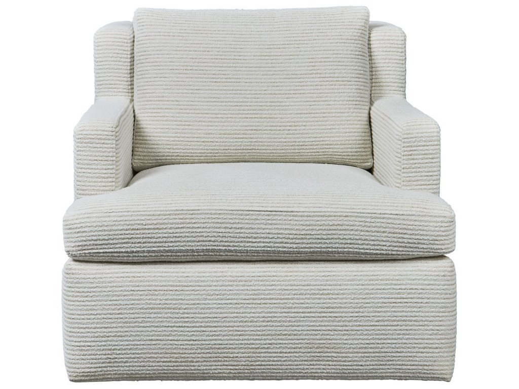 Unwind Swivel Chair - Snow Garden White - main image