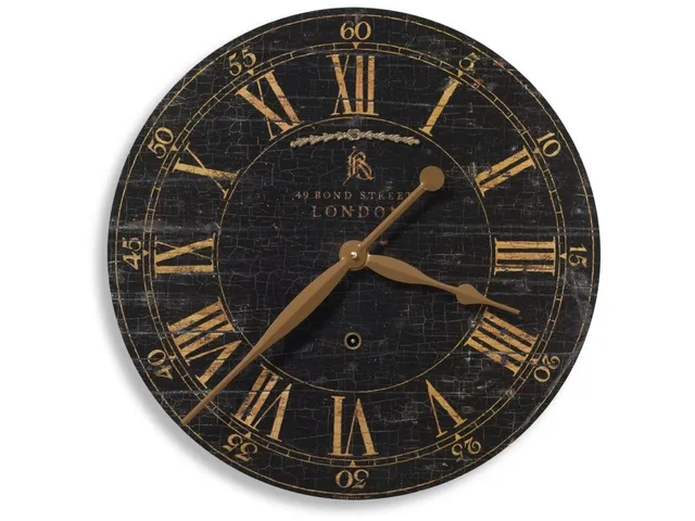Bond Street 18" Wall Clock