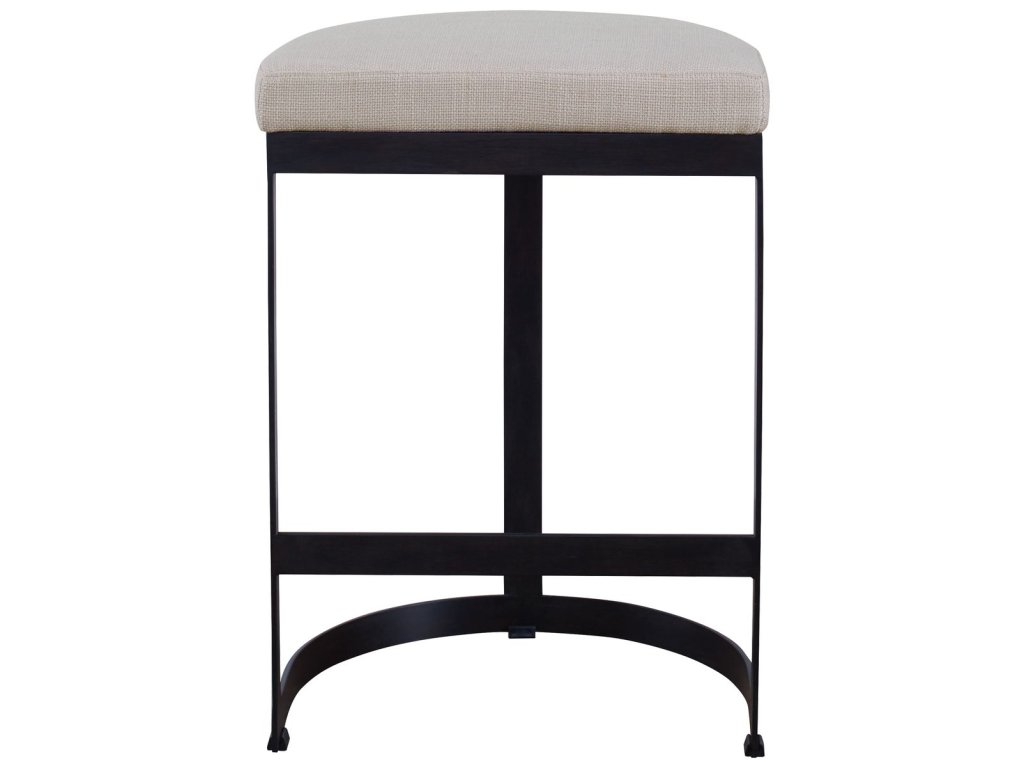 Ivanna Counter Stool, Black - Beige - image 4