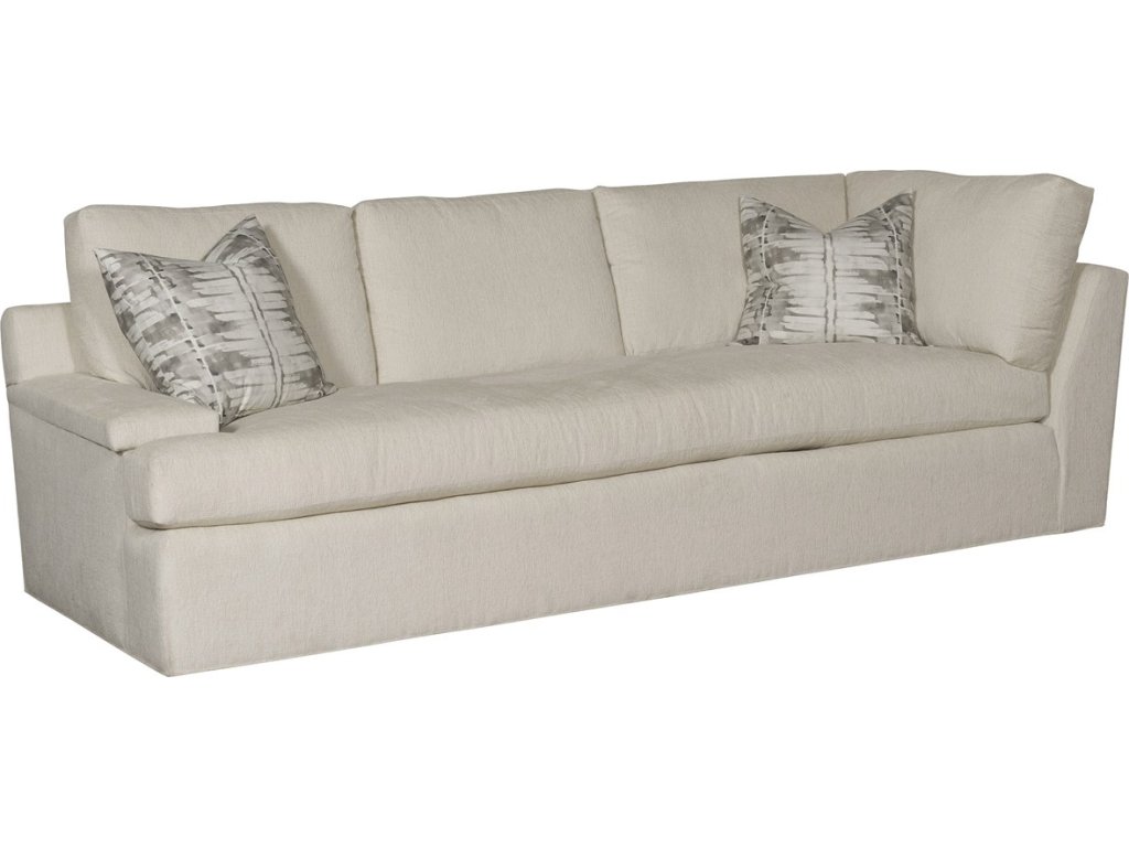 Crew Leather Left Arm Bench Seat Corner Sofa - image 1