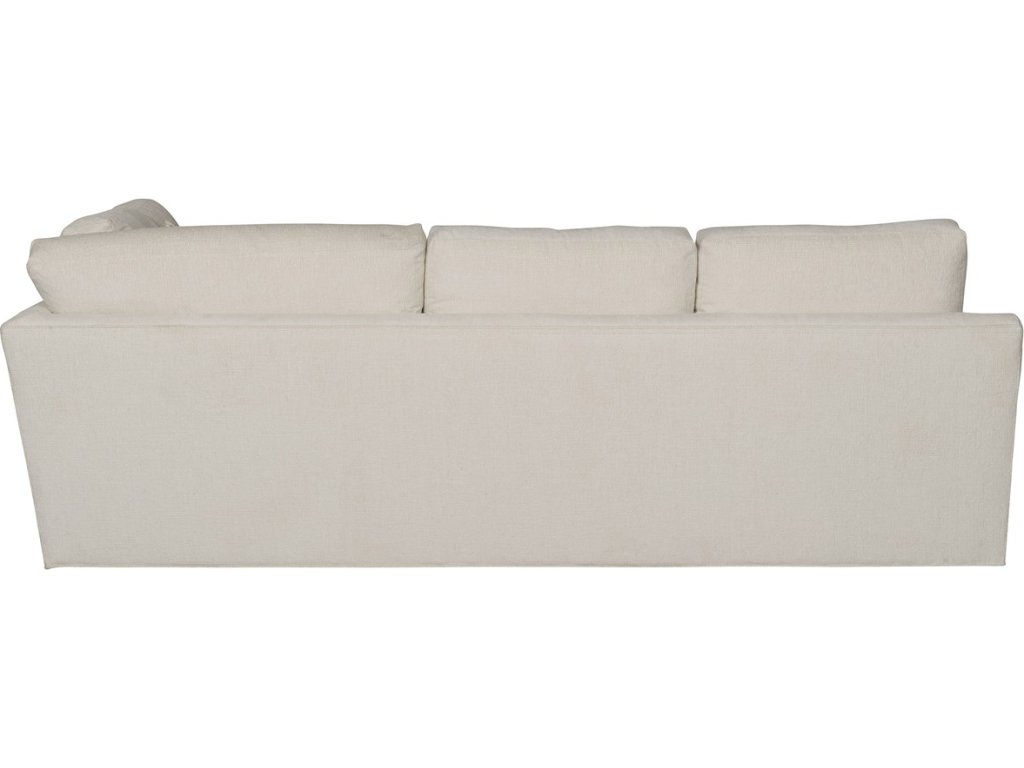Crew Leather Left Arm Bench Seat Corner Sofa - image 2