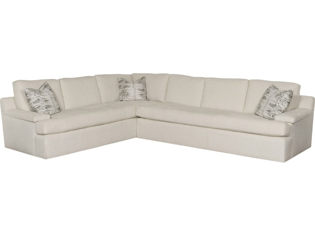 Crew Leather Left Arm Bench Seat Corner Sofa - image 4