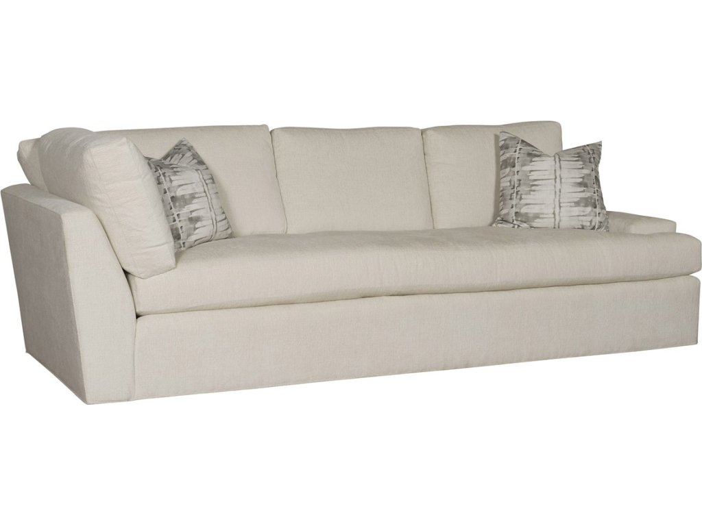 Crew Leather Right Arm Bench Seat Corner Sofa - image 1