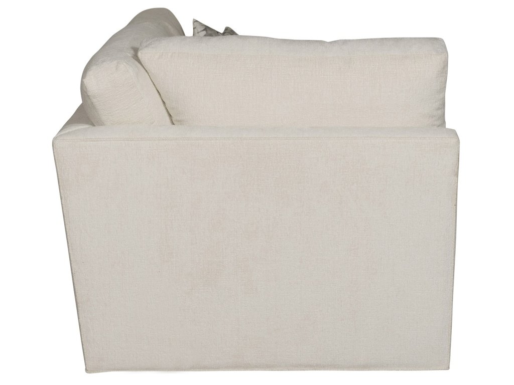 Crew Leather Right Arm Bench Seat Corner Sofa - image 3