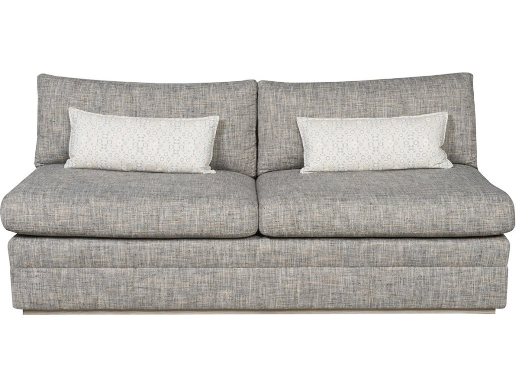 Boyden Leather Armless Loveseat - main image