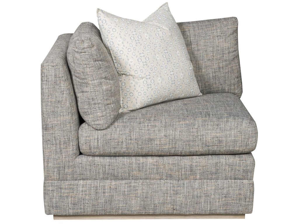 Boyden Leather Corner Chair - image 1