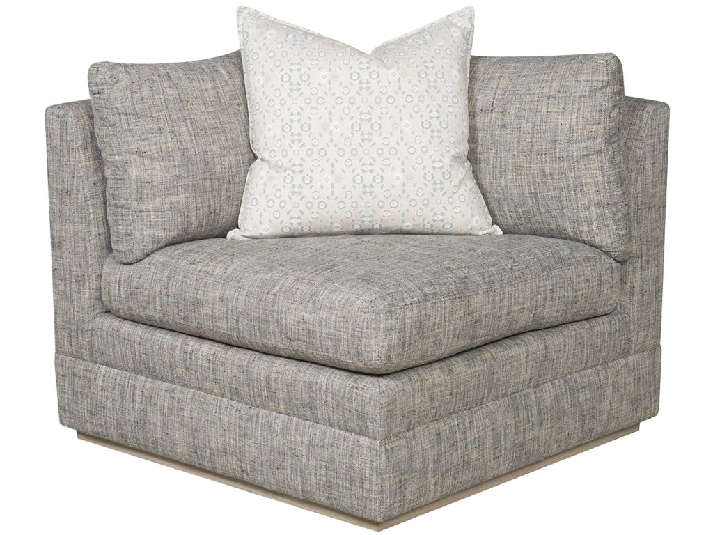 Boyden Leather Corner Chair - main image