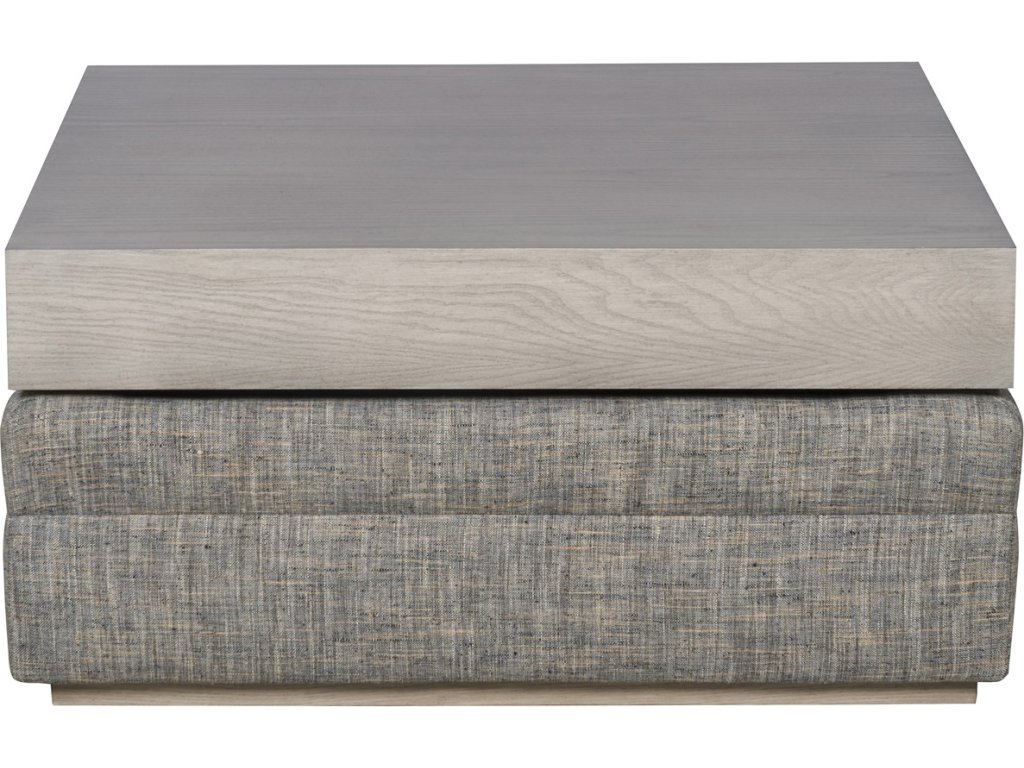 Boyden Ottoman with Wood Top - main image