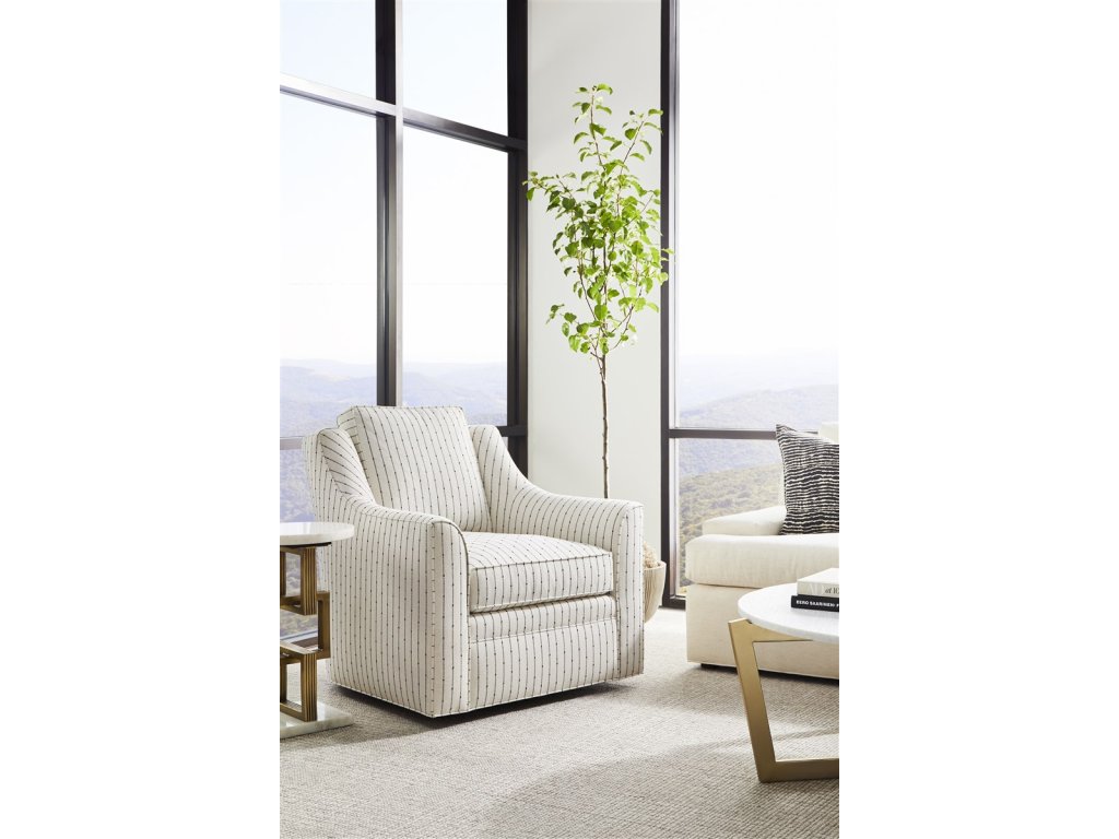 Nicholas Barrel Back Swivel Chair - image 4