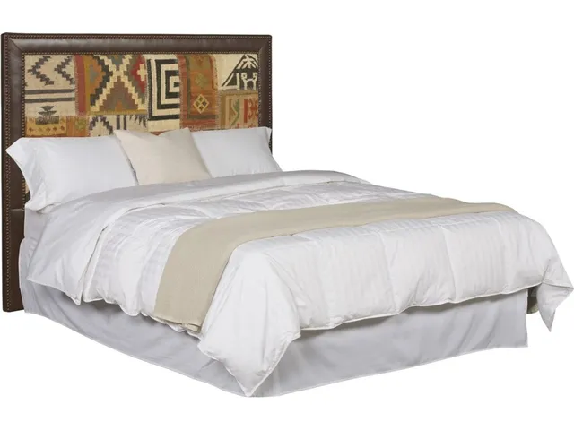 Hillary / Hank Leather Queen Headboard - Alternative View