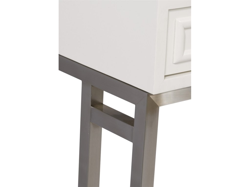 Berkley Desk with Metal Geometric Base - image 4