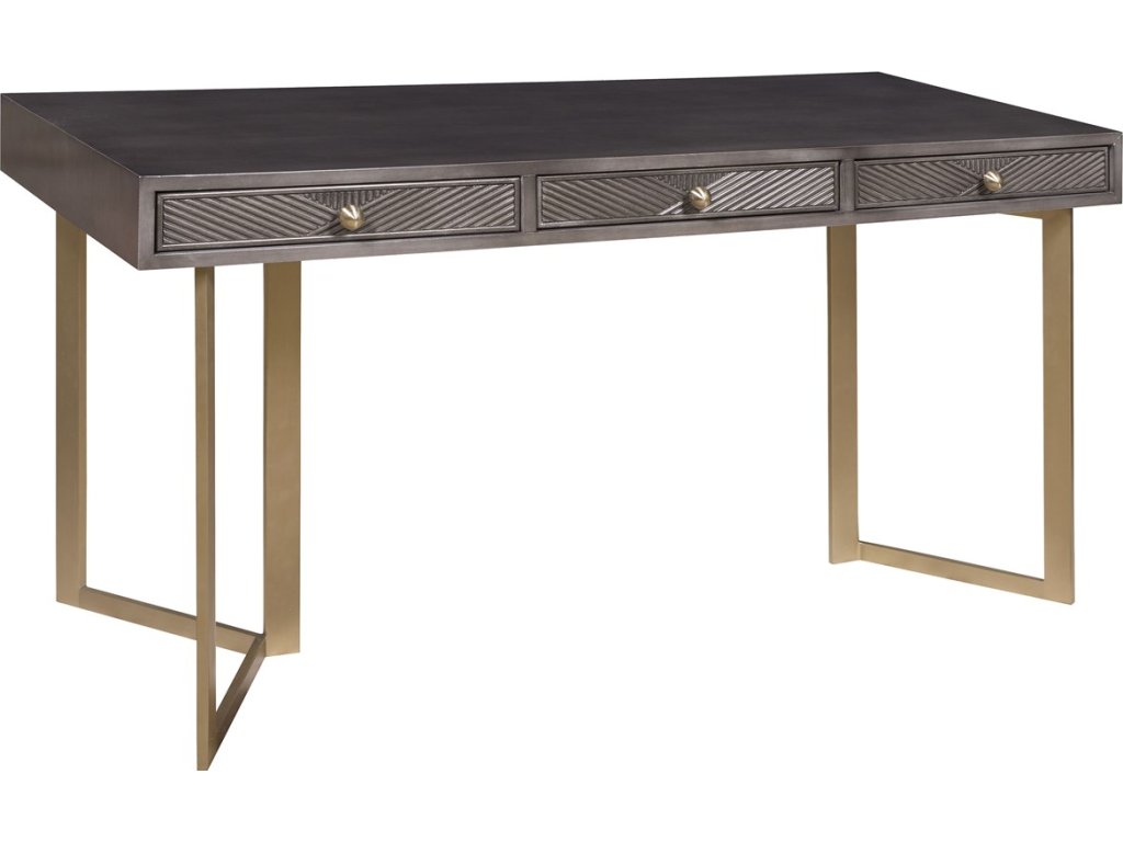 Berkley Desk with Metal V Base - image 5