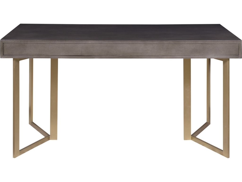 Berkley Desk with Metal V Base - image 6