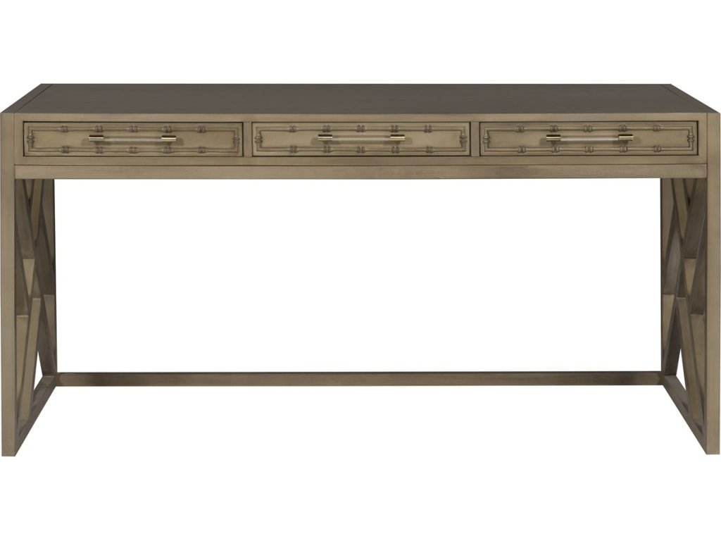 Berkley Desk with Wood Fretwork Base - image 4
