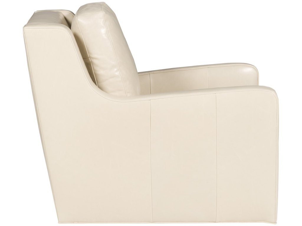 Josie Leather Swivel Chair - image 3