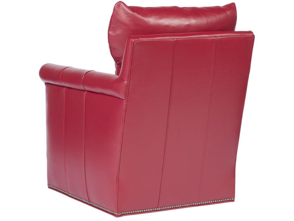 Gwynn Leather Swivel Chair - image 2