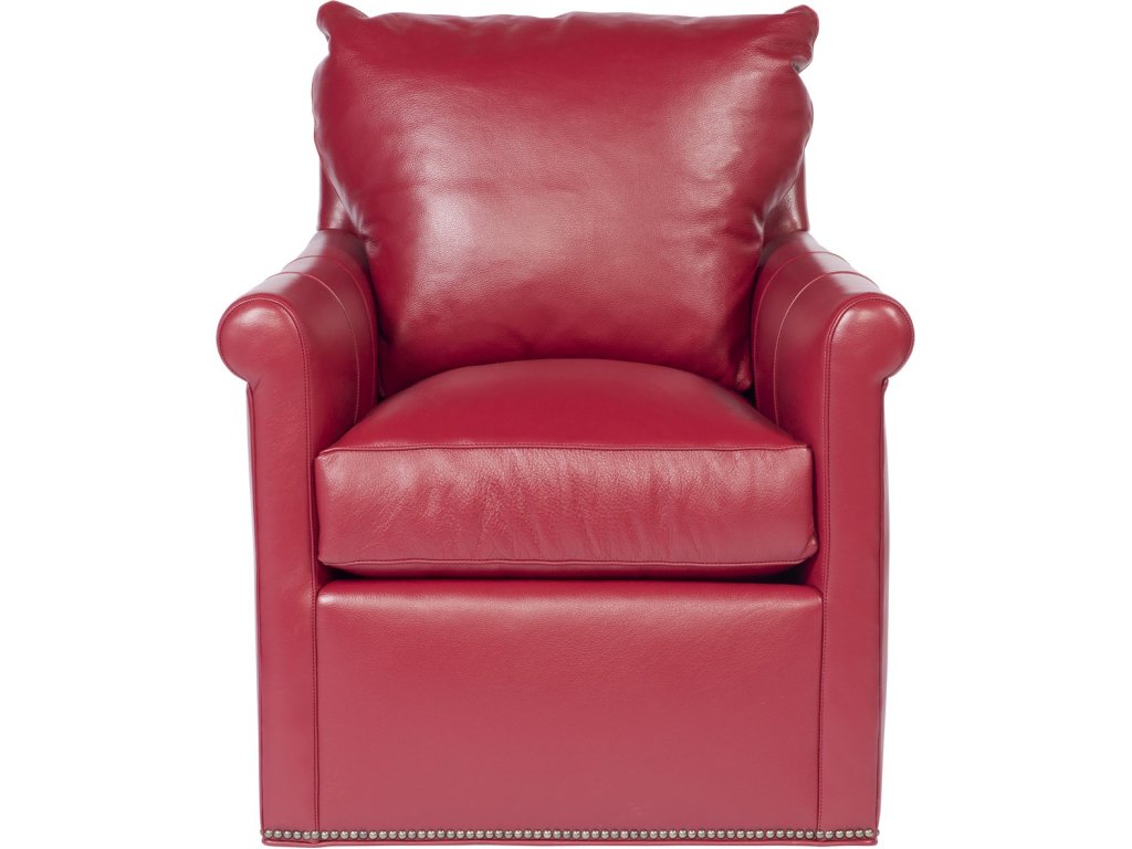 Gwynn Leather Swivel Chair - main image