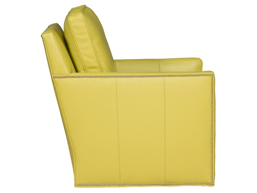 Katie Leather Swivel Chair - image 2