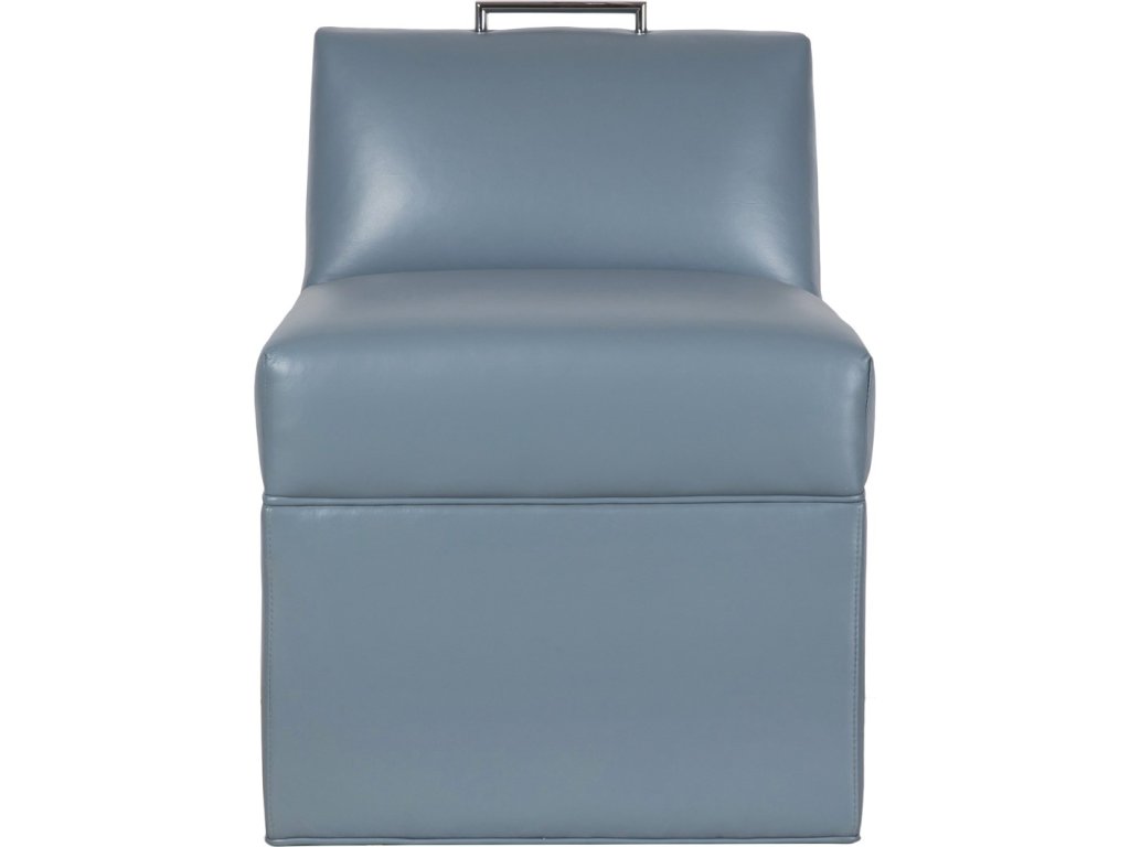 Edie Leather Dining Stool - image 4