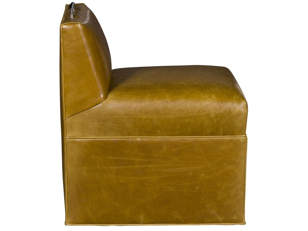 Edie Leather Dining Stool - image 3